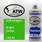 Preview: Volkswagen, Bright Green, L63-M: 400ml Sprühdose, von ATW Autoteile West.